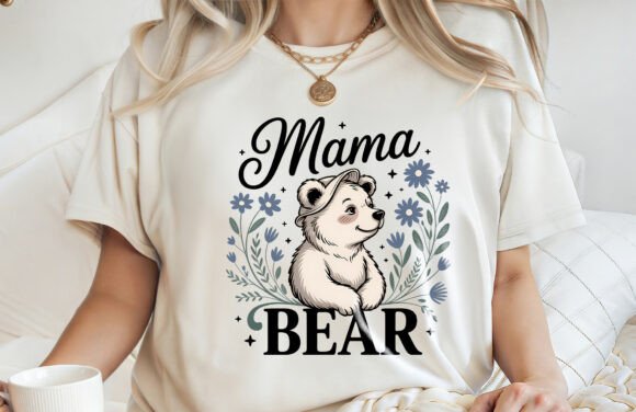 Download Mama Bear Mother's Day Shirt Design PNG - Mother's day Collection