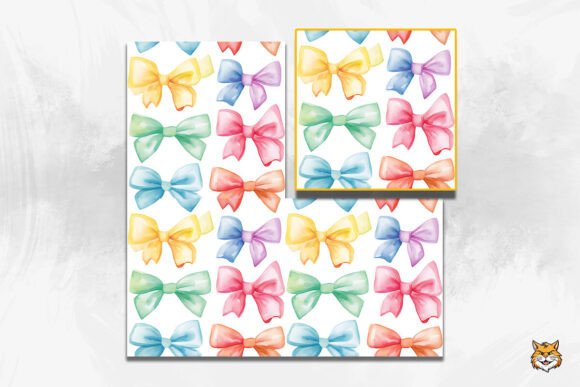 Download Ribbon Bow Seamless Pattern - Premium Resources