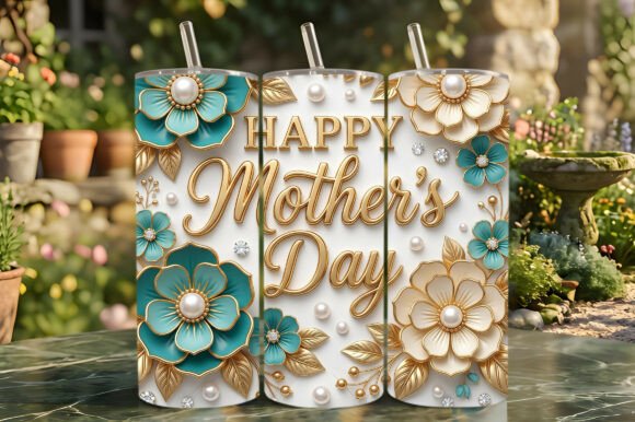 Download 3D Elegant Floral Happy Mother's Day - Mother's day Collection