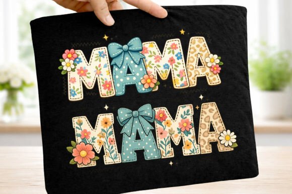 Download Watercolor Floral Mama Mother's Day Png - Mother's day Collection