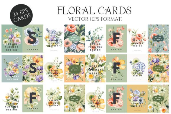 Download Floral Greeting Cards Templates - Greeting card Collection